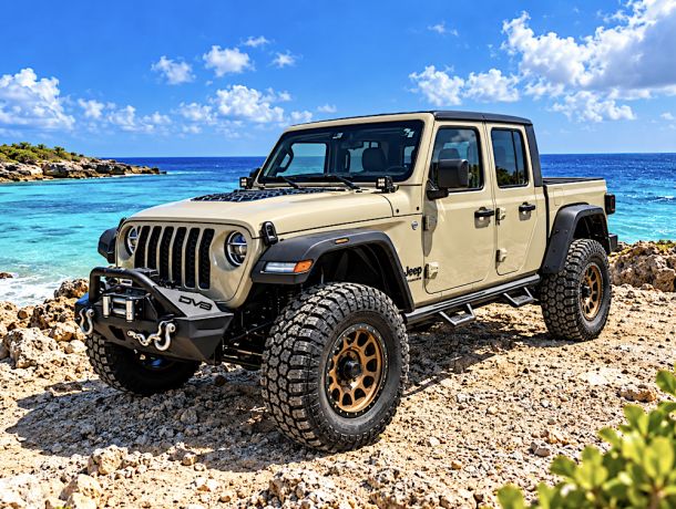 Jeep Wrangler Cabrio Gold Special Edition | 4x4 pick-up Curacao