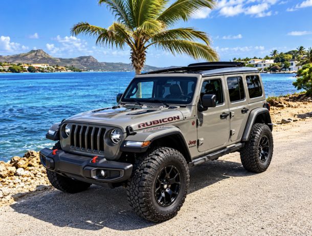 Jeep Wrangler Rubicon cabrio Edition Sting Grey Curacao